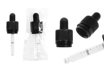 Σταγονομετρητής 20 ml με ασφάλεια CRC, πιπίλα σε μαύρο ΜΑΤ και διαβάθμιση - κατάλληλη και για ηλεκτρονικό τσιγάρο (ατομική συσκευασία) Σταγονομετρητής 20 ml με ασφάλεια CRC, πιπίλα σε μαύρο ΜΑΤ και διαβάθμιση - κατάλληλη και για ηλεκτρονικό τσιγάρο (ατομική συσκευασία)