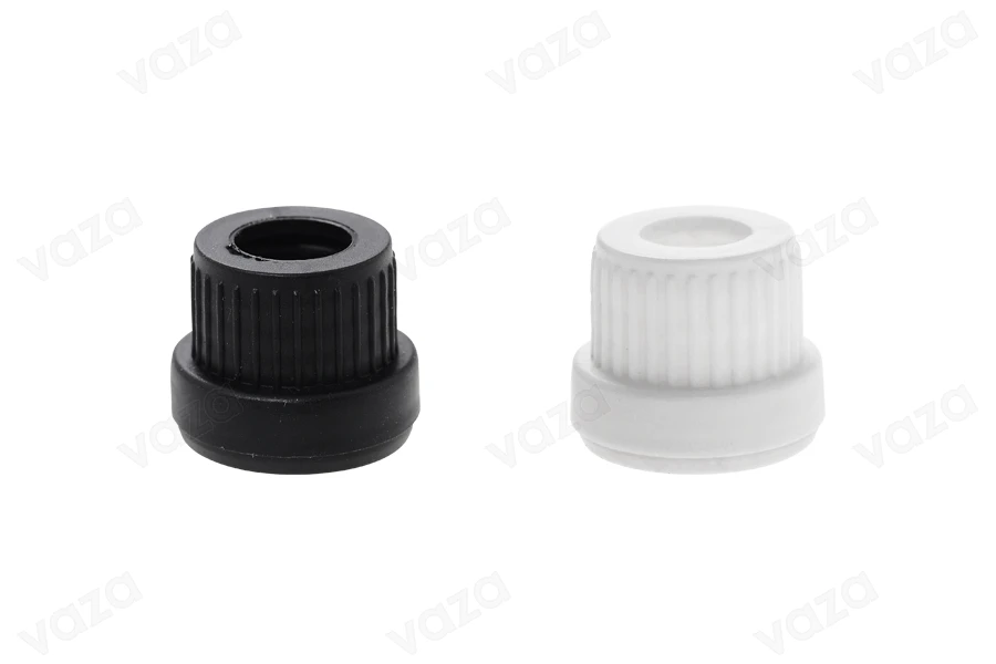 Breiter Plastiksicherheitsverschluss für Pipetten 5 ml bis 100 ml in weiß oder schwarz-produktbild