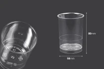 Κυπελλάκι (μπολ) 150 ml κυλινδρικό για γλυκά - 10 τμχ