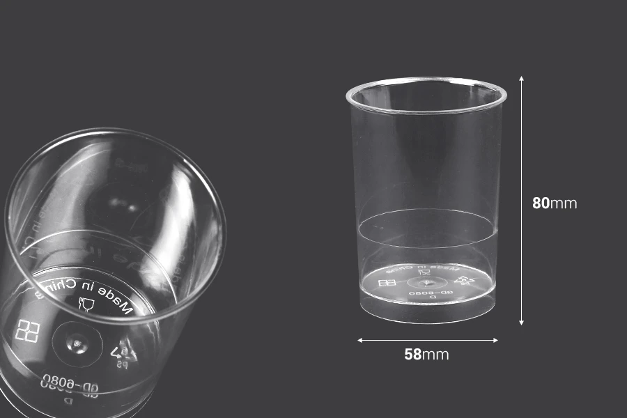 Κυπελλάκι (μπολ) 150 ml κυλινδρικό για γλυκά - 10 τμχ