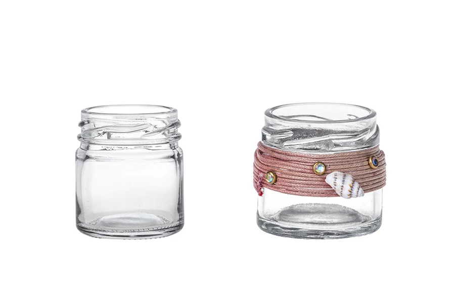 Μπομπονιέρα βαζάκι 40 ml γυάλινο χωρίς καπάκι *-εικόνα_προϊοντική