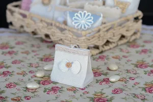 Pochettes pour des faveurs faites à la main 75 x 45 x 74 mm - 12 pcs-3