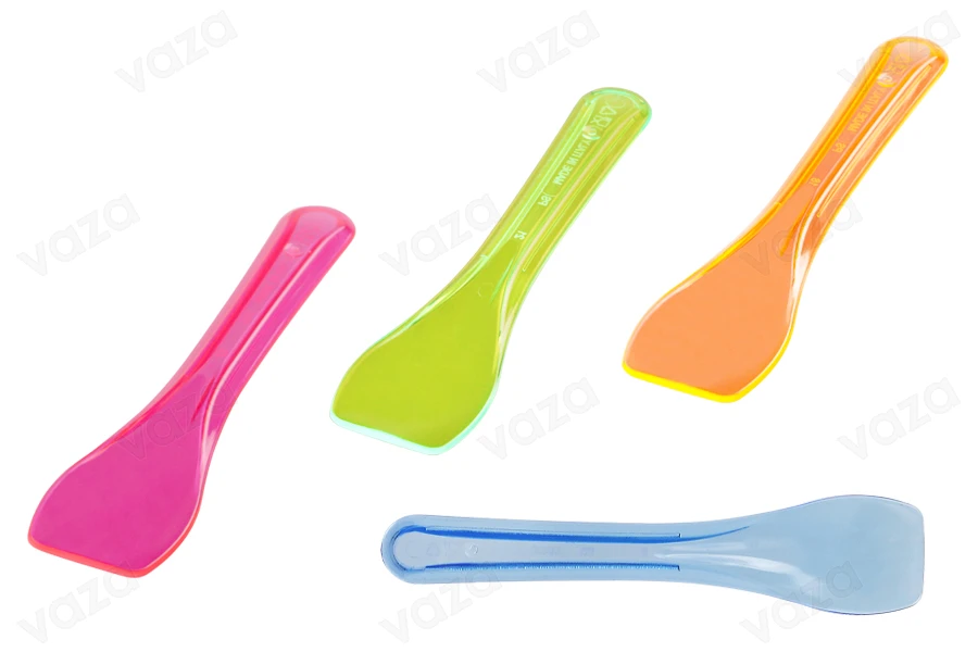 Utensili per dolci - gelato 9,5 cm colorati - 100 pezzi (mix) Utensili per dolci - gelato 9,5 cm colorati - 100 pezzi (mix)-immagine_prodotto