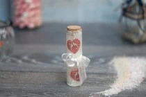 Éprouvette en verre avec liège pour bonbonnière Tubes en verre avec bouchon pour mariage - baptême Éprouvette en verre avec liège pour bonbonnière Tubes en verre avec bouchon pour mariage - baptême