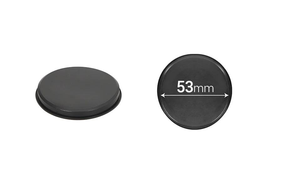 Καπάκια πλαστικά για σωλήνες (μαδρέν) 53 mm - 2 τμχ