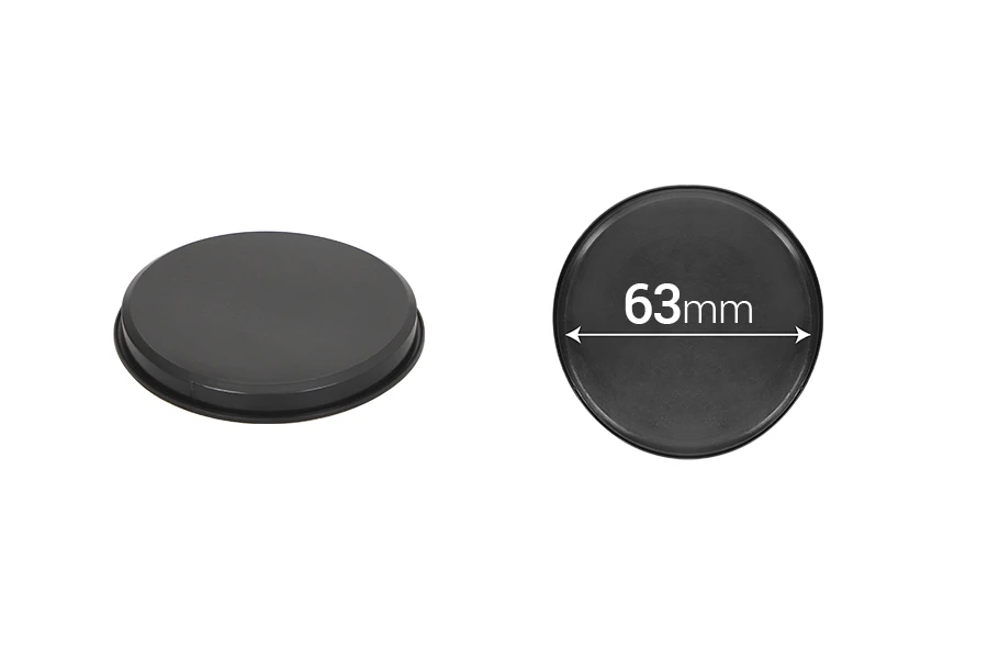 Καπάκια πλαστικά για σωλήνες (μαδρέν) 63 mm - 2 τμχ