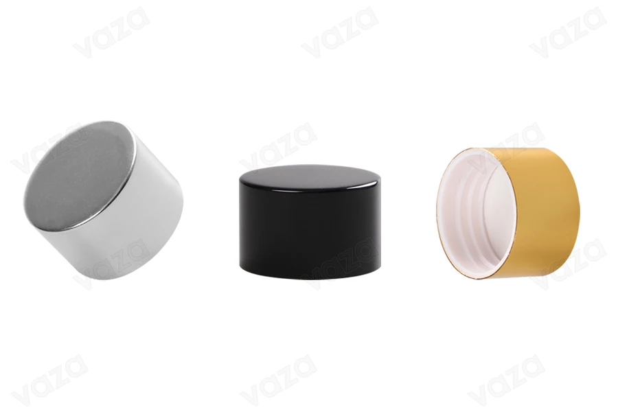 Tappo in alluminio (PP28) con liner interno.-