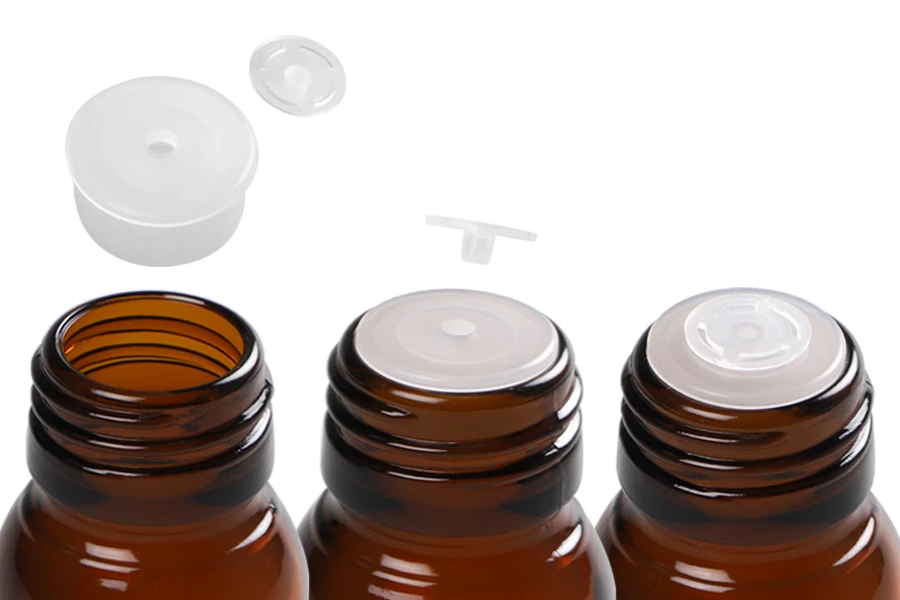 Plastic cap for PP 28 bottles - 20 pcs Plastic cap for PP 28 bottles - 20 pcs