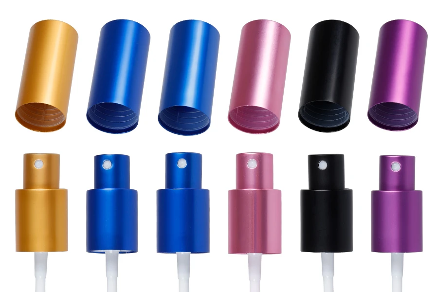 Aluminum spray 18/415 in various colors - 20 pcs