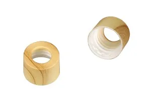 Anneau en plastique texture/design bois pour compte-gouttes de 5 à 100 ml-1