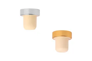 Bouchon en silicone synthétique de couleur doré ou argent-2