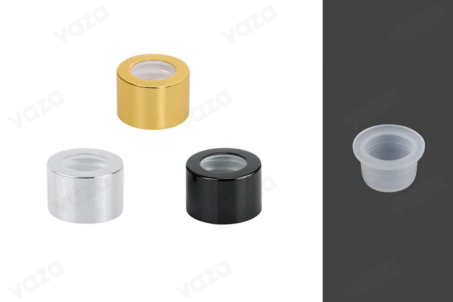 Cap for air freshener bottles PP28 with a plug and a socket for sticks-image_product