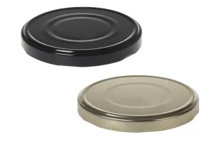 Metal Cap T.O. 100 in black or gold -20 pcs-1