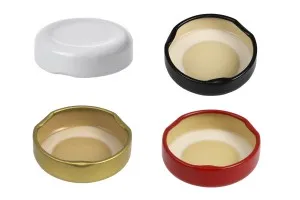 Metal Cap T.O. 38/12 with seal button - 20 pcs-2
