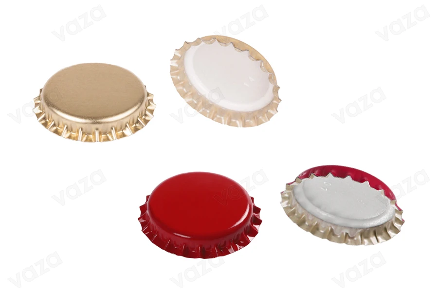 Bouchons couronnes – lot de 200 piècesCapsules de bière « couronne » 26 mm - lot de 200 pièces Bouchons couronnes – lot de 200 piècesCapsules de bière « couronne » 26 mm - lot de 200 pièces-photo_produit