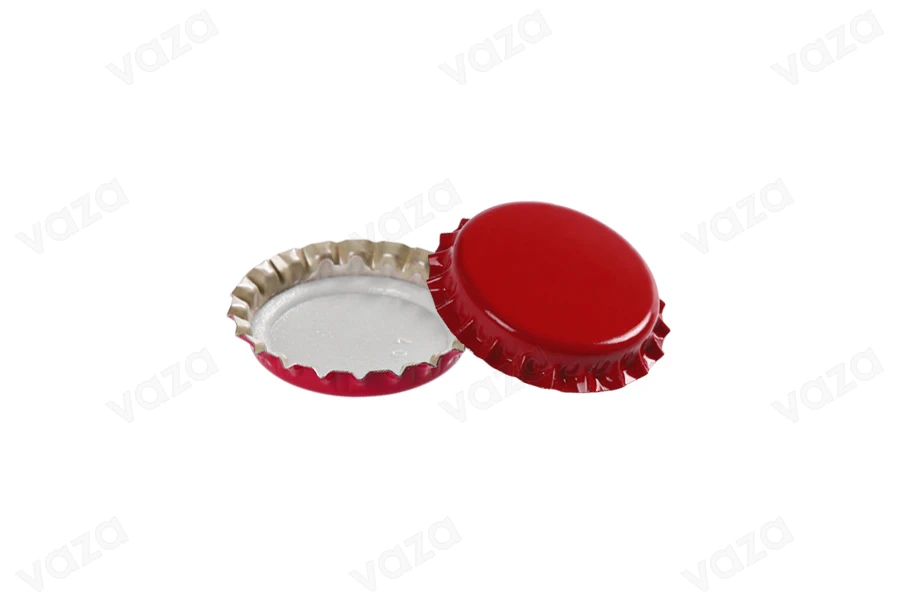 Bouchons couronnes – lot de 200 piècesCapsules de bière « couronne » 26 mm - lot de 200 pièces Bouchons couronnes – lot de 200 piècesCapsules de bière « couronne » 26 mm - lot de 200 pièces-photo_groupe
