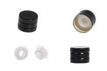 Tappo in alluminio non avvitato (richiede una macchina avvitatrice) con flusso controllato 31,5x24.-immagine_prodotto