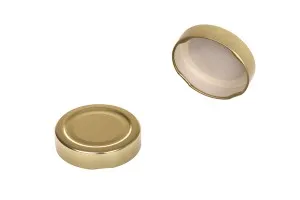 Lid Τ.Ο. 58 Deep gold without flip-1