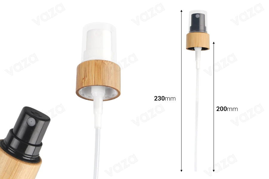 Σπρέι PP18 με επικάλυψη bamboo, πλαστικό εσωτερικό και διάφανο καπάκι-εικόνα_διαστάσεις