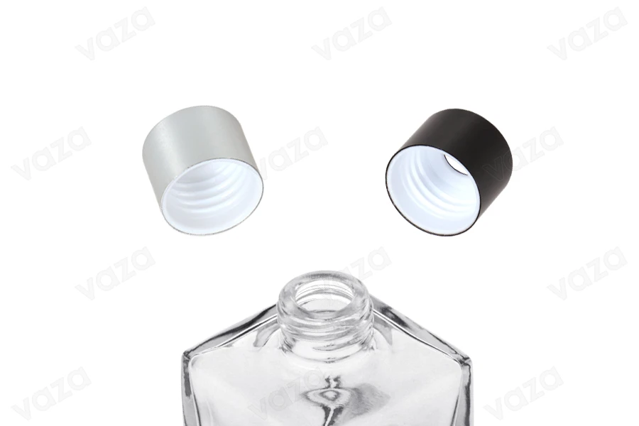 Aluminiumdeckel für Aromaraum PP24 mit Schlitz für Stäbchen und Stöpsel in verschiedenen Farben-εικόνα_σύνθεση