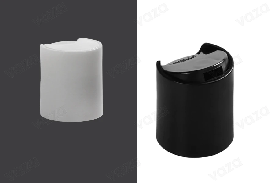 Couvercle du disque en plastique PP18 en noir ou blanc Couvercle du disque en plastique PP18 en noir ou blanc-photo_produit