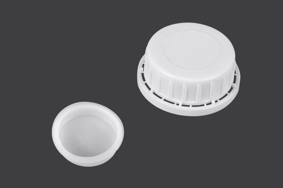 Bouchon et capuchon de sécurité pour bouteilles en aluminium 288-16