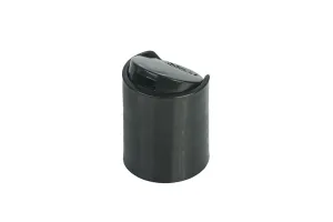 Bouchon disk top en plastique PP18 en couleur noire ou blanche-6