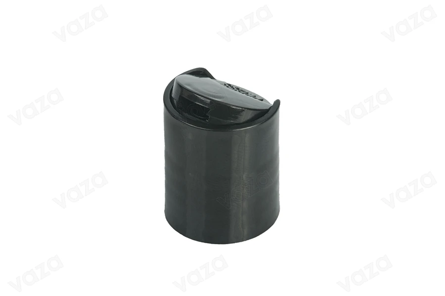 Bouchon disk top en plastique PP18 en couleur noire ou blanche-photo_groupe