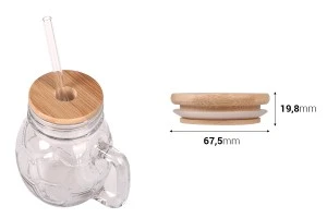 Wooden cap with rubber and hole for sticks-2