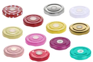 Caps with holes for juice bottles-1