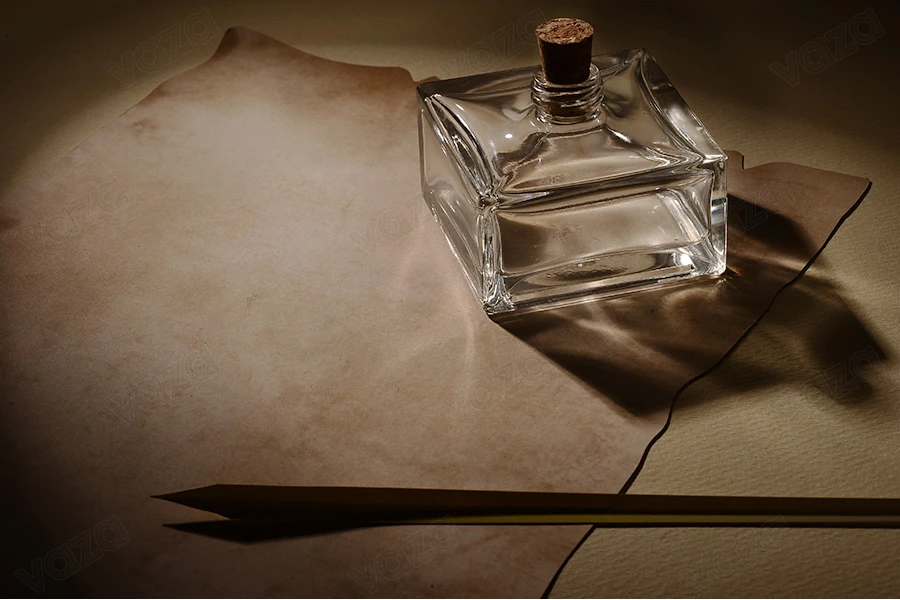 Square 70ml glass diffuser bottle Square 70ml glass diffuser bottle-image_group