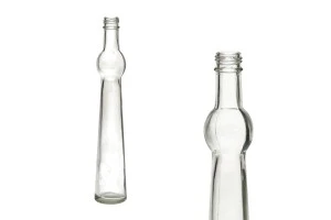 210ml glass bottle for olive oil, vinegar or spirits also suitable for decoration in size 53x300-1