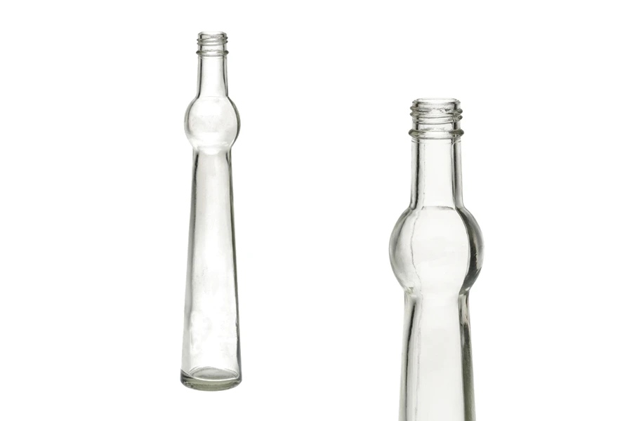 Bottiglia di vetro per olio-aceto, bevande o decorazione 53x300 - 210 ml Bottiglia di vetro per olio-aceto, bevande o decorazione 53x300 - 210 ml