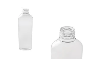 Μπουκάλι πλαστικό διάφανο 250 ml PP 28-1