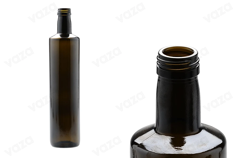 750ml Uvag Dorica glass bottle for olive oil and vinegar with PP31.5 mouth - available in a package with 24 pcs-εικόνα_προϊοντική