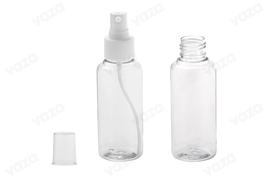 PET Μπουκάλι 100 ml με σπρέι για ελαφρά λιπαρές ουσίες σε συσκευασία των 12 τεμαχίων-εικόνα_διαστάσεις
