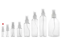 PET Μπουκάλι 10 ml με σπρέι για ελαφρά λιπαρές ουσίες σε συσκευασία των 12 τεμαχίων PET Μπουκάλι 10 ml με σπρέι για ελαφρά λιπαρές ουσίες σε συσκευασία των 12 τεμαχίων