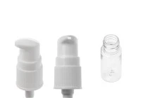 PET Μπουκάλι 10 ml με αντλία για κρέμα σε συσκευασία των 12 τεμαχίων PET Μπουκάλι 10 ml με αντλία για κρέμα σε συσκευασία των 12 τεμαχίων