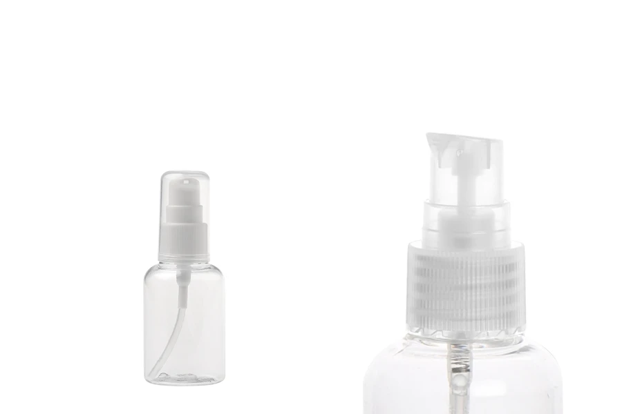 PET-Flasche 50 ml mit Pumpe in einer Packung mit 12 Stücken PET-Flasche 50 ml mit Pumpe in einer Packung mit 12 Stücken