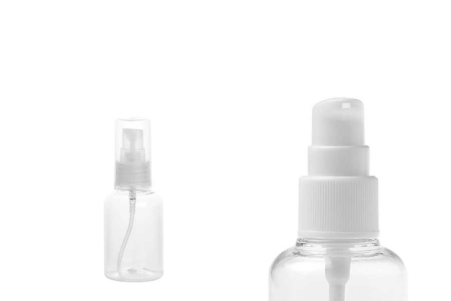 PET-Flasche 50 ml mit Pumpe in einer Packung mit 12 Stücken PET-Flasche 50 ml mit Pumpe in einer Packung mit 12 Stücken