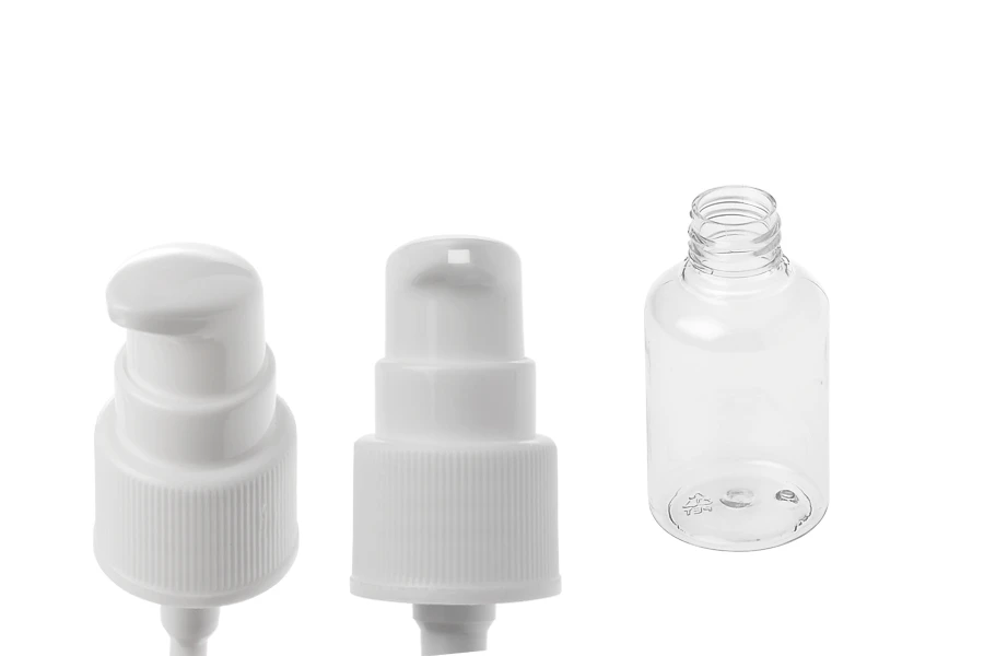 PET-Flasche 50 ml mit Pumpe in einer Packung mit 12 Stücken PET-Flasche 50 ml mit Pumpe in einer Packung mit 12 Stücken