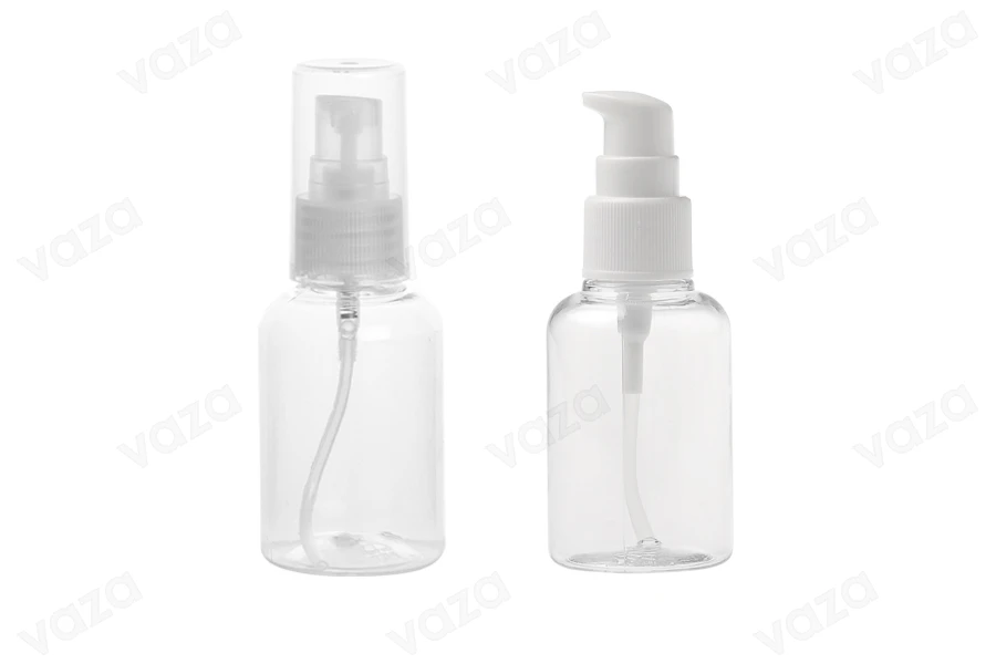 PET Μπουκάλι 50 ml με αντλία για κρέμα σε συσκευασία των 12 τεμαχίων PET Μπουκάλι 50 ml με αντλία για κρέμα σε συσκευασία των 12 τεμαχίων-εικόνα_σύνθεση