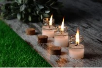 Bottiglietta per bomboniera in vetro da 40 ml con tappo in sughero per matrimonio e battesimo 37x56mm - 12 pz Bottiglietta per bomboniera in vetro da 40 ml con tappo in sughero per matrimonio e battesimo 37x56mm - 12 pz