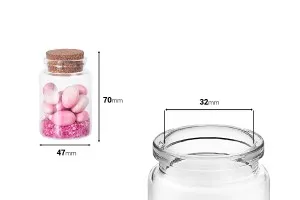 Flacon en verre à large ouverture avec bouchée en liège 47 x 80, de 80ml-2