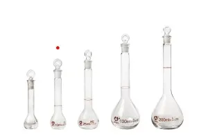 10ml measuring glass flask with glass stopper-2