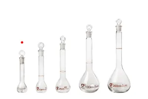 5 ml Messzylinder mit Glasstopfen-5
