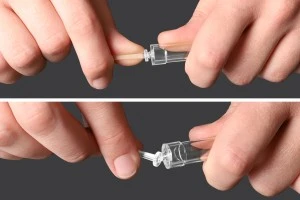 Flacon (en forme ampoule) 1 ml jetable - 100 pcs-3