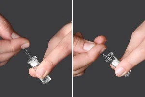 Flacon (en forme ampoule) 1 ml jetable - 100 pcs-5