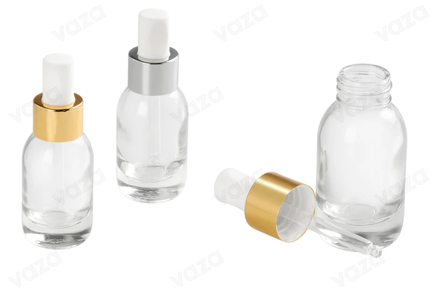 Kosmetikflasche 50ml aus Glas mit Pipette Kosmetikflasche 50ml aus Glas mit Pipette-εικόνα_διαστάσεις