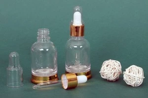 Μπουκαλάκι 30 ml γυάλινο με σταγονόμετρο και διάφανο καπάκι-6